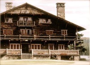 the main lodge.